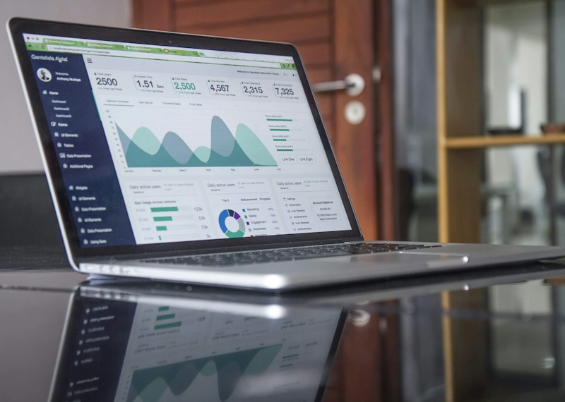 Digital performance dashboard used to understand audience behavior